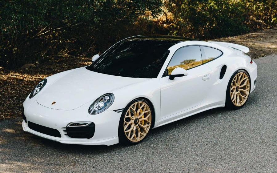 Porsche 911 Turbo S by Pacific German on Vossen Wheels (S17-01) '2018